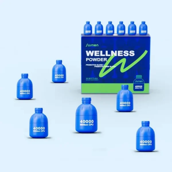 Susnen Wellness Powder: Probiotics & Prebiotics for better digestion, immune boost, and gut health. Made in USA. - Image 2