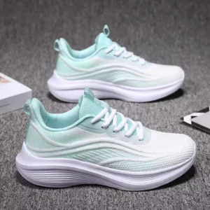 2025 Women's Casual Running Shoes Breathable Mesh Anti-Slip Hiking Tennis Sneakers Fashion Summer Athletic Couple Trend 2024