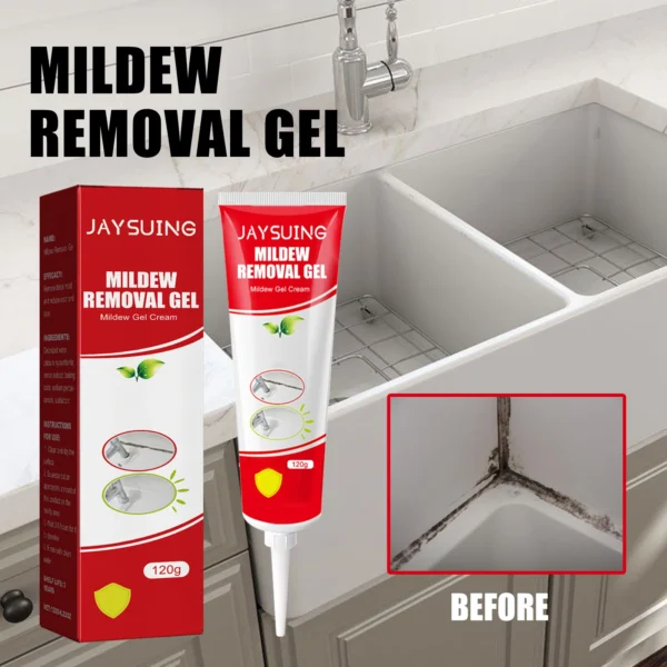 Eco Friendly Mildew Removal Cream Household Anti Mold Cleaner Anti-mildew Tile Stain Agent Wall Mold Remover Deep Cleaning Gel - Image 2