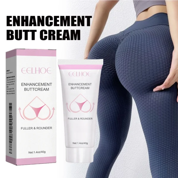 EELHOE Butt Cream Enhancement Hip Moisturizing Cream Hip Massage Tightens Skin Tonifying Hips Peach Hips Hip Lifting Care Cream - Image 3