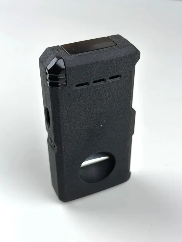 Cigar Torch Lighter, 5-in-1 High multifunction V-cut Cigar Holder Punch Cigar Draw Refillable Jet Flame Butane double torch - Image 5