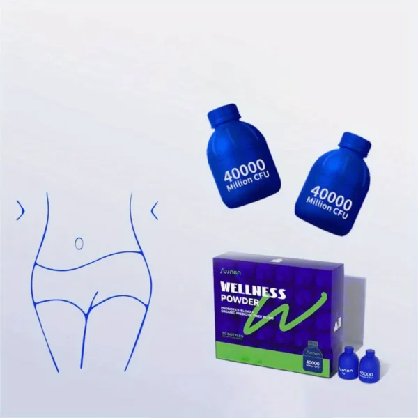 Susnen Wellness Powder: Probiotics & Prebiotics for better digestion, immune boost, and gut health. Made in USA. - Image 6