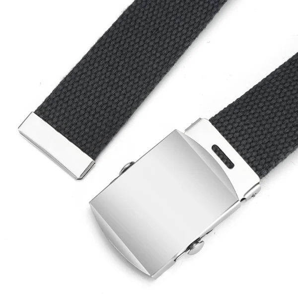 1Pcs New Fashion Unisex Tactical Waist Belt Jeans Male Casual Men Women Belt Canvas 3.0cm Webbing Waistband Ceinture Femme Belts - Image 9