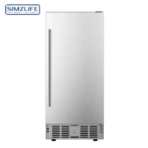 SIMZLIFE Beverage Refrigerator 15Inch Under Counter 127 Can Beverage Fridge Beverage Cooler Built-in Beer Fridge Wine Cooler