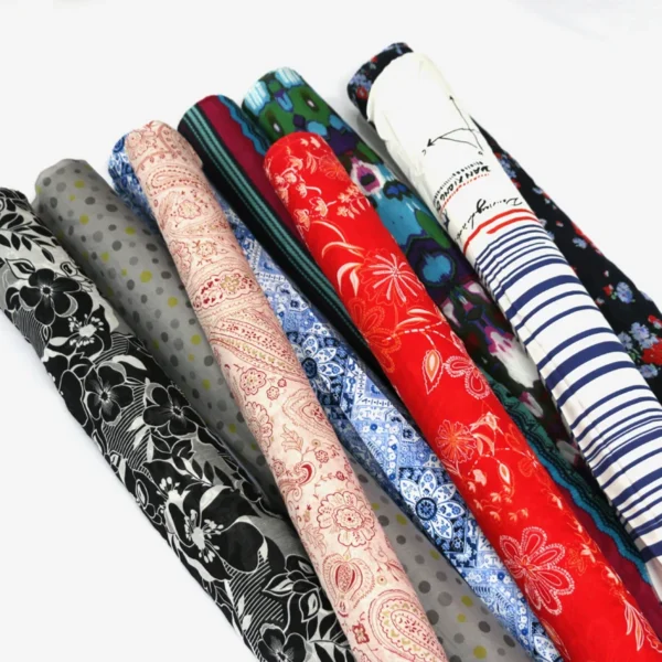 SUPER DEALS! BEST PRICE ! BY METER Natural Silk Fabrics Chiffon Georgette Crepe Silk Linen Cotton Wool Charmeuse - Image 2
