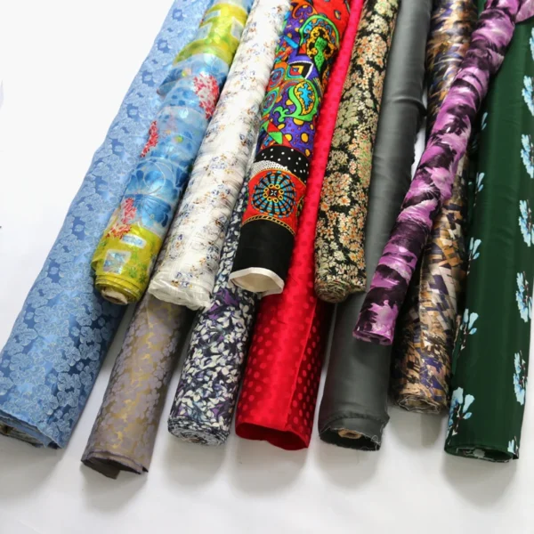 SUPER DEALS! BEST PRICE ! BY METER Natural Silk Fabrics Chiffon Georgette Crepe Silk Linen Cotton Wool Charmeuse - Image 4