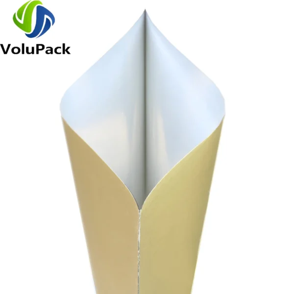 High Quality Vacuum Heat Seal Coffee Bags Open Top Tear Notch Matte Powder Pouches Eco Smell Proof Aluminum Mylar Packaging Bags - Image 4