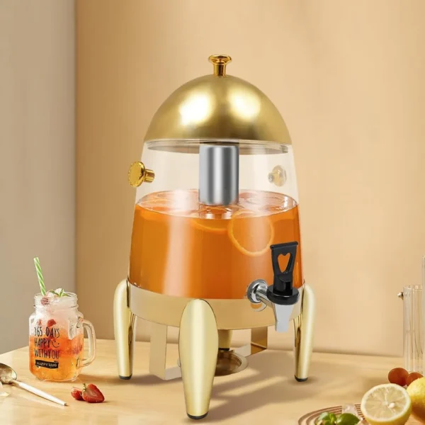 12L Hot and Cold Beverage Dispenser Stainless Steel Electric Drinks Dispenser with Tap Switching for Restaurants Cafeterias - Image 6