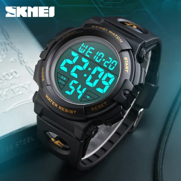 Skmei Multi-Functional Men's Electronic Watch Watch Children Primary and Secondary School Students Waterproof Sport Watch - Image 2