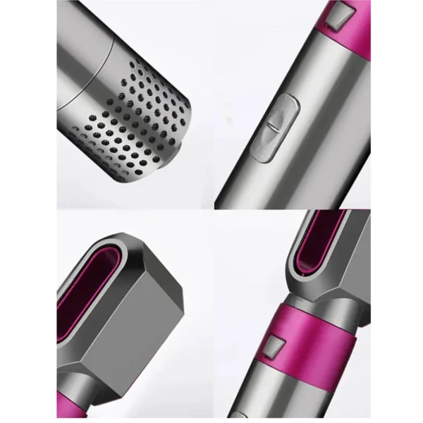 Hot Air Brush 5 in 1 Hair Dryer Brush Negative Ionic Detachable Hair Dryer Styler Air Culer Wand Hair Straightener Brush Blow - Image 6