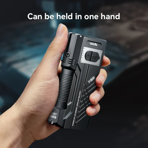 WARSUN 4000Lm Most Powerful LED Flashlight Rechargeable Torch Light Flashlight Tactical Lantern Long Shot Hand Lamp For Camping - Image 5