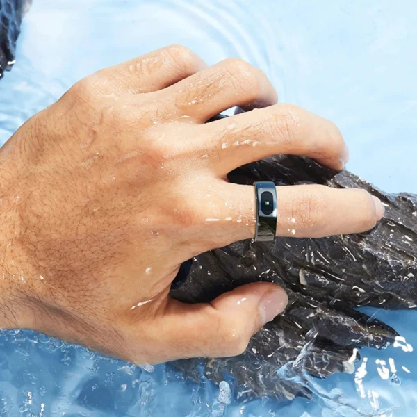 R08 Smart Ring Electronic Smartring 5ATM Waterproof Sports Fitness Tracker With Charging Case Sleep Tracker for Phone Womens Men - Image 4