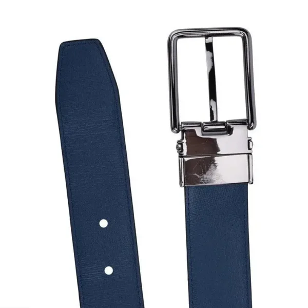 Michael Kors | Men's Reversible MK Signature Leather 2in1 Dress Belt - Image 4