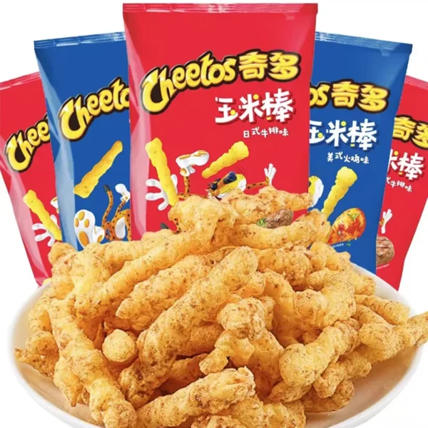 Cheetos Crunchy Corn Snacks 1.77oz(50g)*2 Packs - Image 3