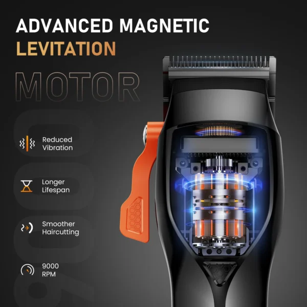 MAXGROOM Professional Hair Clippers for Men Premium Home Haircut Kit Cordless Hair Cutting Clippers and Trimmers Set - Image 2