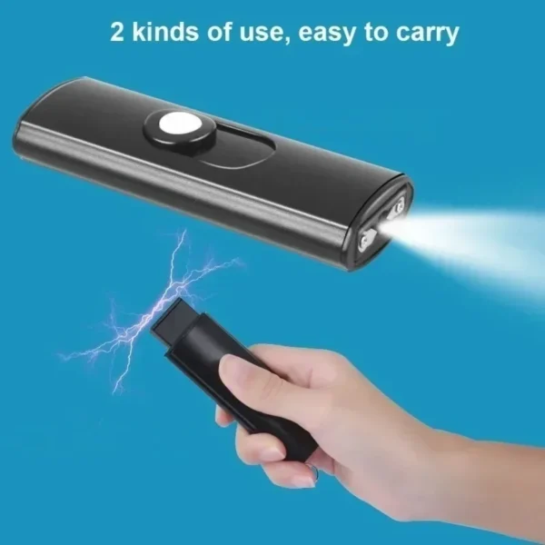Rechargeable Tactical Flashlight - 5 Color Options,Mini Keychain Light, Super Bright for Outdoor Compact Self-Defense Light - Image 5