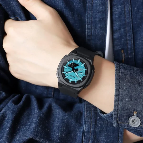 SKMEI Military Digital Watches Men Sports Luminous Chronograph Waterproof Male Electronic Wrist Watches Relogio Masculino - Image 3