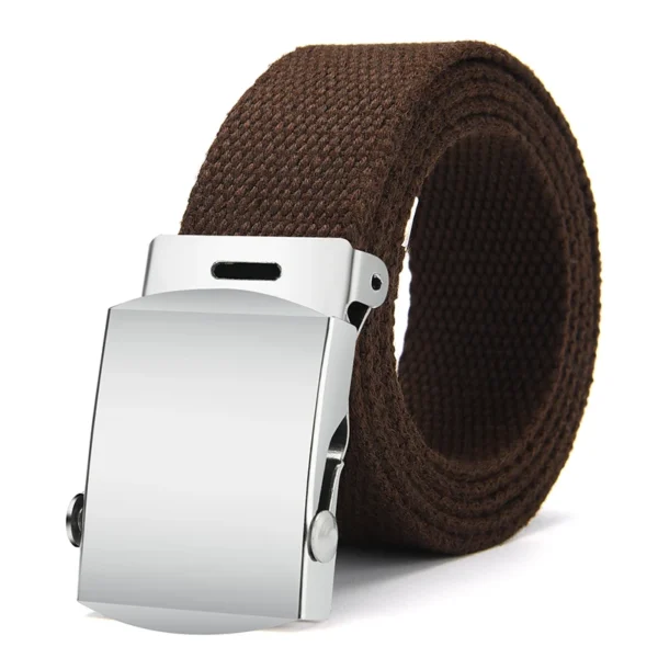 1Pcs New Fashion Unisex Tactical Waist Belt Jeans Male Casual Men Women Belt Canvas 3.0cm Webbing Waistband Ceinture Femme Belts - Image 6