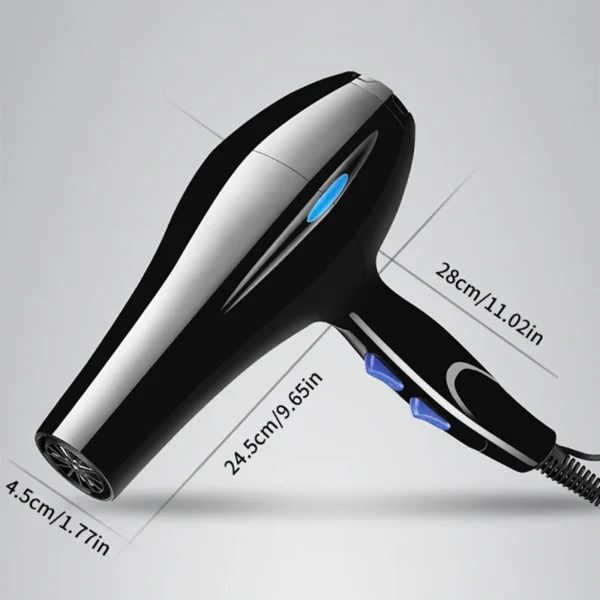 Negative Ion Hair Dryer Constant Temperature Hair Care Without Hurting Hair Light And Portable Essential For Home And Travel - Image 6