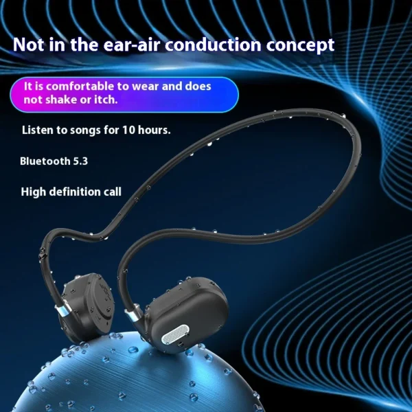 New air conduction earphones are lightweight and compact, not in-ear Bluetooth 5.3 voice call earphones - Image 4