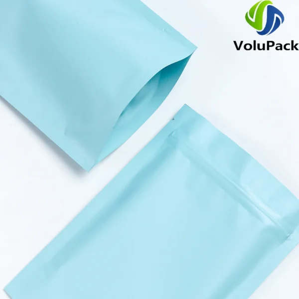 Zipper Coffee Packaging Storage Heat Sealing Stand Up Zip Lock Pouches Eco Aluminum Foil Mylar Gift Organizer Bags - Image 5