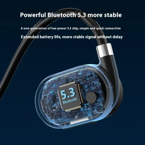 New air conduction earphones are lightweight and compact, not in-ear Bluetooth 5.3 voice call earphones - Image 6