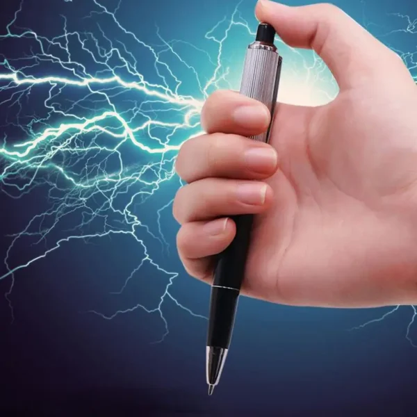 Novelty Utility Electric Shock Pen Creative Electric Shock Pen Toy ballpoint pen electric shock Fun Prank Trick Joke Gadget Toy - Image 3