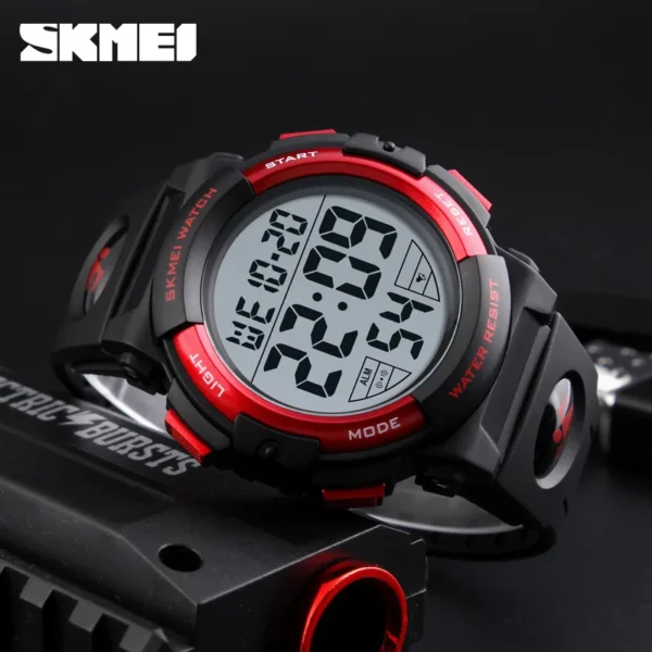 Skmei Multi-Functional Men's Electronic Watch Watch Children Primary and Secondary School Students Waterproof Sport Watch - Image 4