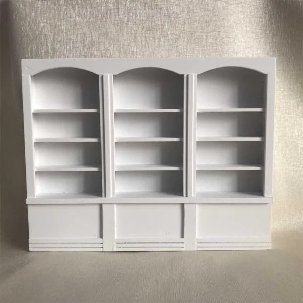 1:12 Doll House Accessories Mini Bookshelf Display Cabinet Bookcase Furniture Dollhouse Bookshelf Mini Bookshelf Furniture - Image 5