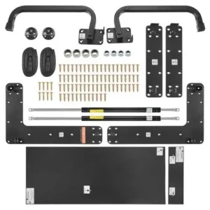 Deluxe Full Size Murphy Bed Kit | Vertical DIY Wall Bed Hardware for Space-Saving Solutions