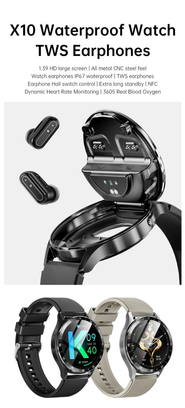 2024 New Bluetooth Call Smart Watch High end Men's Multi sport Mode NFCIP67 Waterproof Fitness Women's Smart Electronic Watch - Image 2