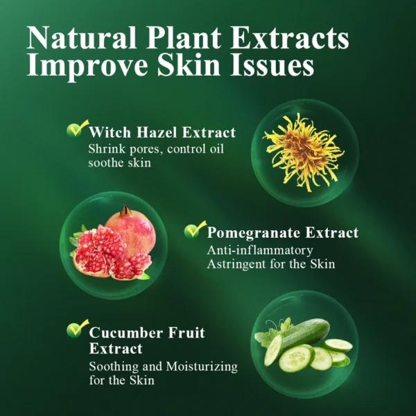 MABREM Pore Shrinking Serum Essence Pores Treatment Moisturizing Relieve Dryness Oil-Control Firming Repairing Smooth Skin Care - Image 5