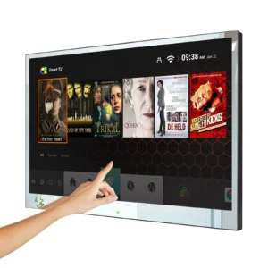 Souria 32 Inches 4K Smart Android Version Touchscreen Mirror Bathroom LED IP65 Waterproof TV Television WiFi ATV New