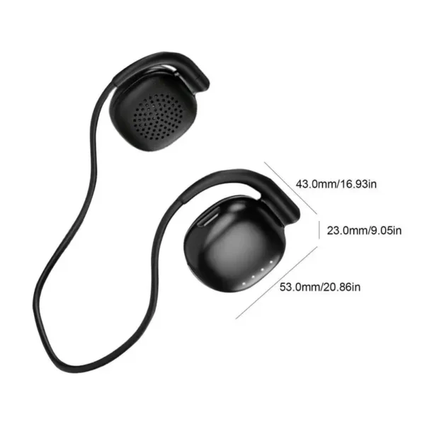VV6 Bluetoothcompatible Headphones Wireless Earphone With Mic Noise Reduction Stereo Earpiece Over-Headset For Phone PC - Image 6