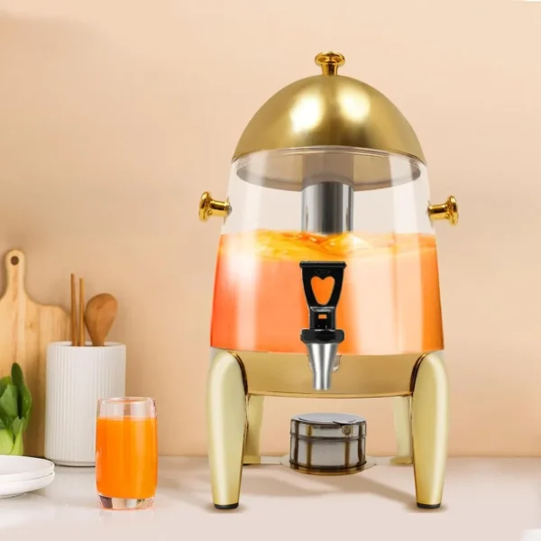12L Hot and Cold Beverage Dispenser Stainless Steel Electric Drinks Dispenser with Tap Switching for Restaurants Cafeterias - Image 5