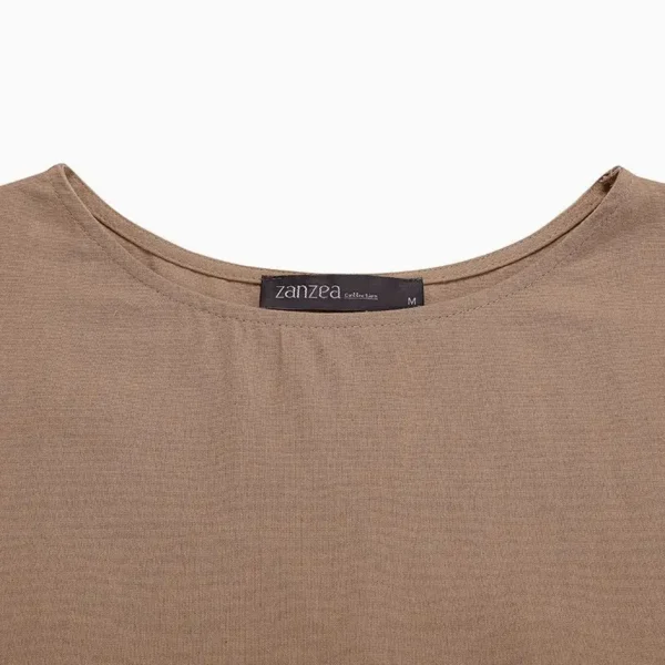 autumn Dress Women 2024 New Cotton Linen Solid Lace Up Casual Oversize O Neck Chic Long Sleeve Midi Dresses for Women with Belt - Image 7