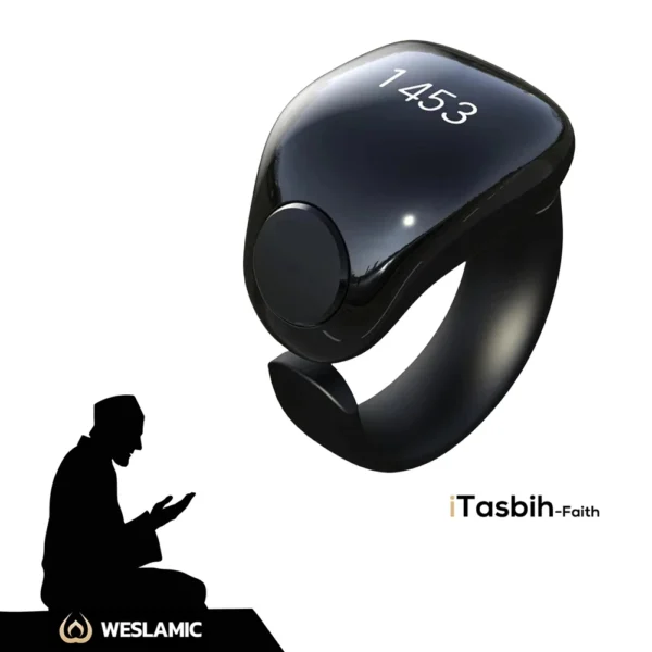Muslim Gift Smart Electronic Counter Waterproof Tasbeeh Tasbih Zikr Ring Tasbeeh Counter Interchangeable Rings 18/20/22mm - Image 3