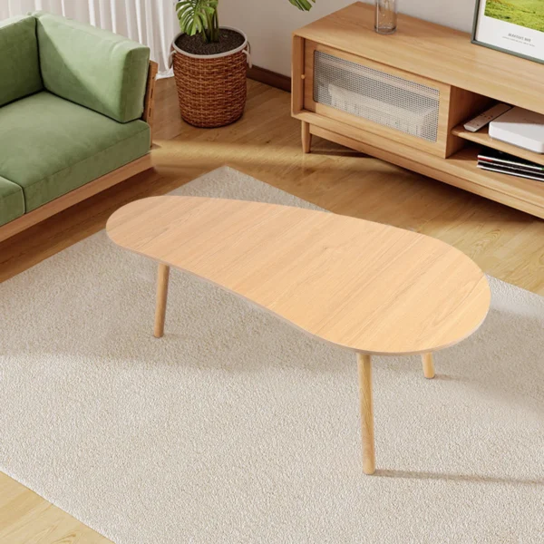 2024 Japanese Tea Side Table Small Family Living Room Sofa Corner Table Wooden Coffee Table Beside Reading Table Home Furniture - Image 5