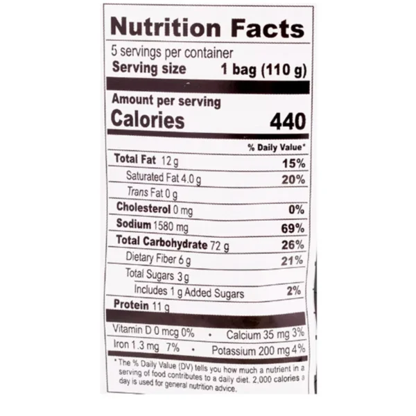 Wugudaochang Dry Noodles 19.42oz(550g)*1 Pack - Image 6