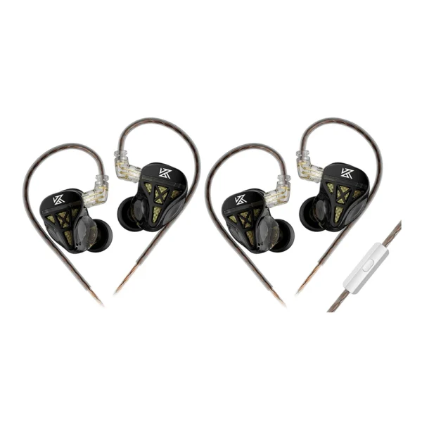 KZ DQS Professional In Ear Monitor Headphones Wired Earbuds with Noise Cancelling Bass for Music and Sports - Image 6