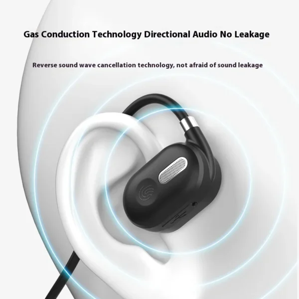 New air conduction earphones are lightweight and compact, not in-ear Bluetooth 5.3 voice call earphones - Image 3