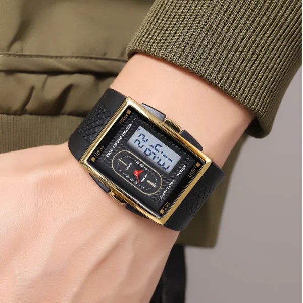 SKMEI Fashion Sports Watches For Men Business Orologi Digital Electronic Watch Waterproof Chrono Wristwatch Alarm Clock Watch - Image 3
