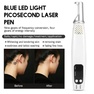 Handheld Picosecond Laser Pen Tattoo Scar Freckle Removal Machine Skin Beauty Device