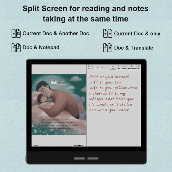 Bigme B751C 7-inch color eink screen e-book reader electronic paper book reading e Ink ebook ereader tablet - Image 5