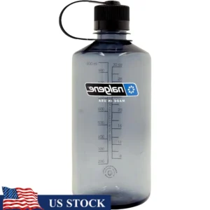 Sustain Tritan BPA Free Water Bottle 32 OZ Made from 50 Percent Plastic Waste Safe Durable Lightweight Cold Warm Beverages