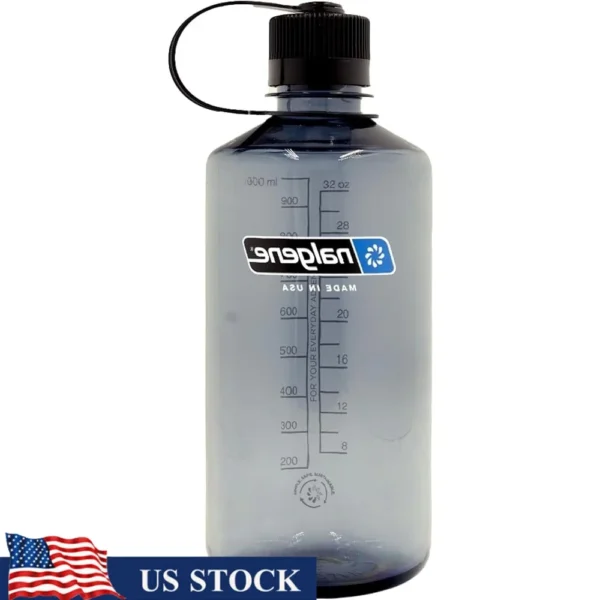 Sustain Tritan BPA Free Water Bottle 32 OZ Made from 50 Percent Plastic Waste Safe Durable Lightweight Cold Warm Beverages