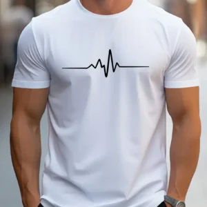 Creative Print Men's Fashionable Summer Crew Neck Short Sleeve Sports T-shirt, Comfortable And Versatile
