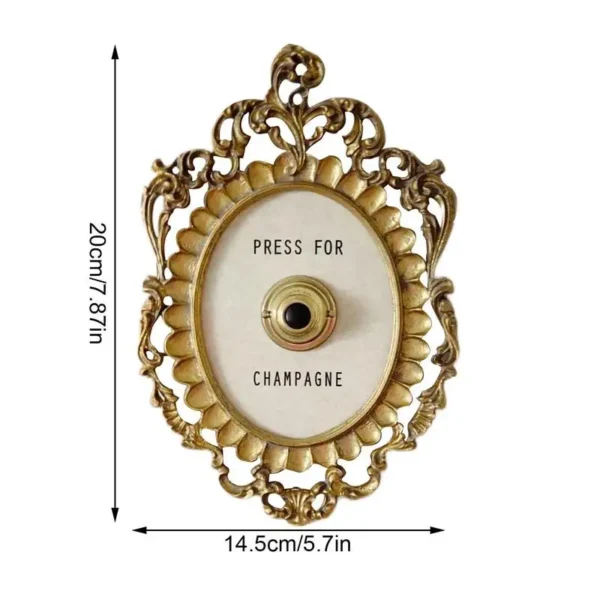Press For Beverage Doorbell Mini Press For Beverage Wall Decor Beverage Themed Wall Plates Christmas Party Supplies Home - Image 6