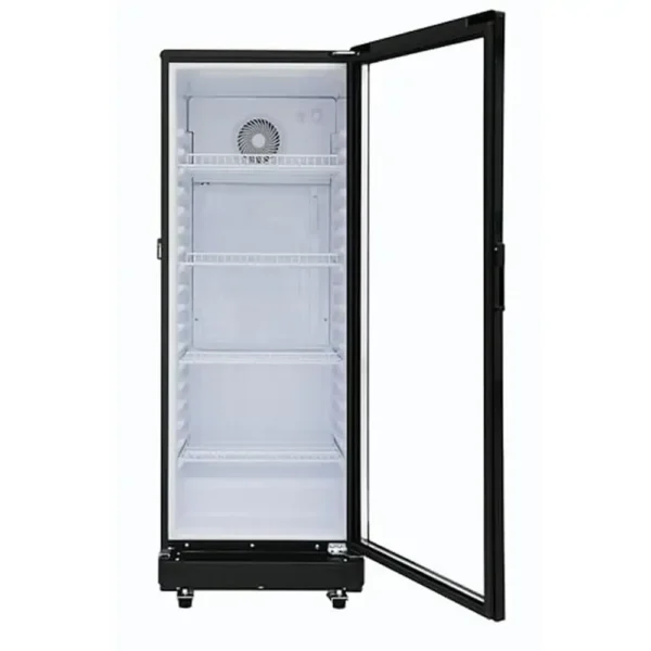 Glass Door Display Refrigerator Commercial Beverage Cooler 7.1 cu ft Freestanding with Wheels Manual Defrost Freezerless 21.06"D - Image 6