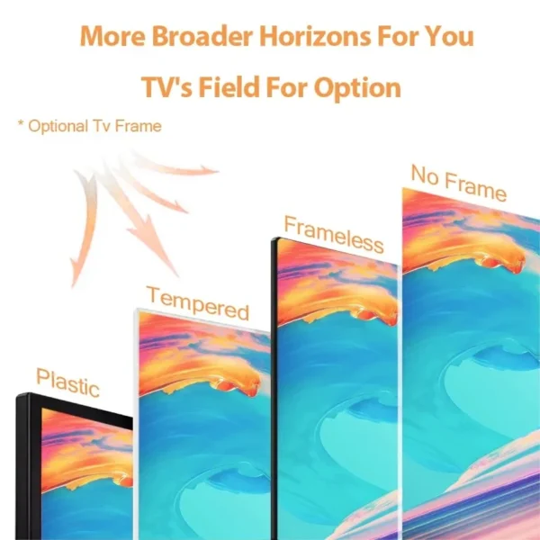 2024 Original Accept OEM Led Set 4k Android Smart 32 40 43 50 55 65 75 85 Inch Televisions Smart Tvs Televisor for Sale - Image 3